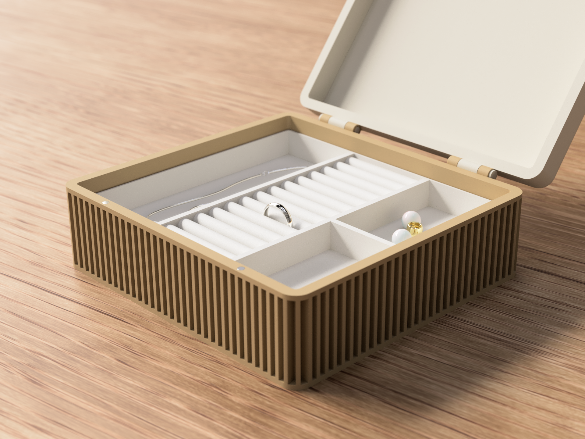 Modern Jewelry/Watch Box - View 9